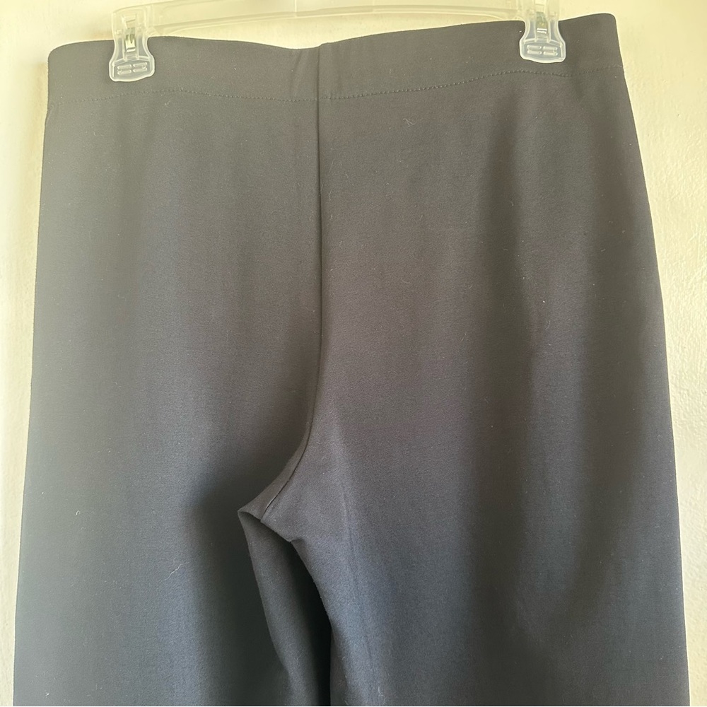 Ann Taylor The Sailor Dramatic Black Wide-Leg Stretchy Trousers Pants Size 16P - Picture 8 of 15